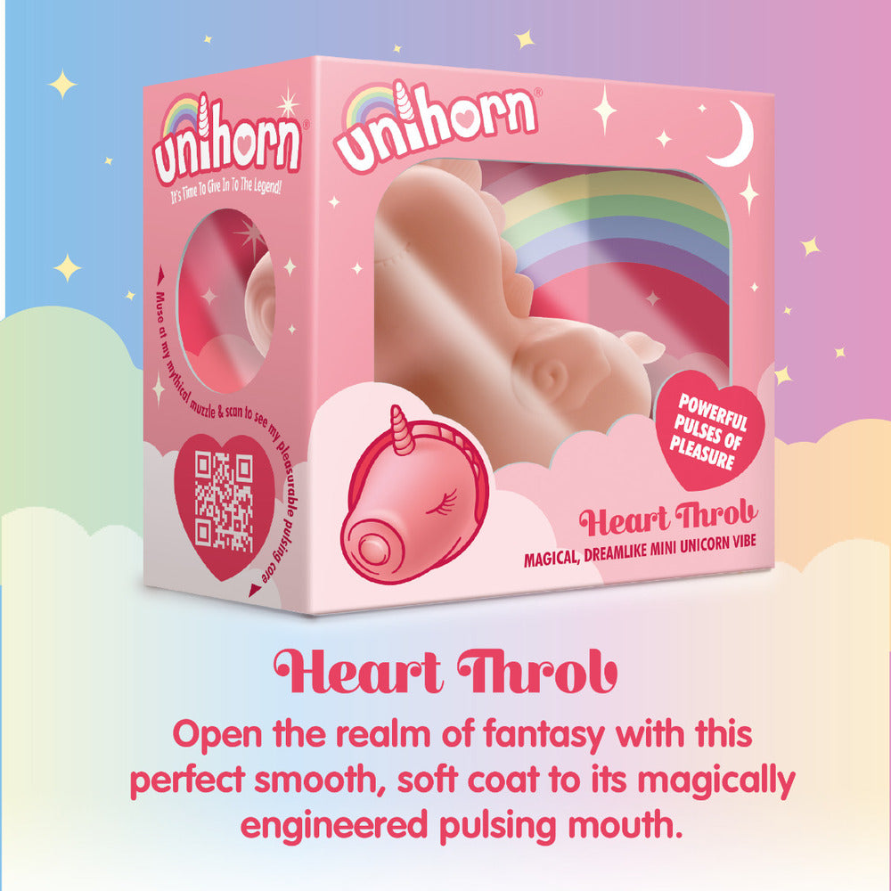 Unihorn Heart Throb Pulsating Unicorn Vibe|Detail View|"Multi-function controls - detail view"