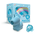 Unihorn Mountn Peak Twirling Tongue Unicorn Vibe|Front View|"Unicorn design vibrator - front view"