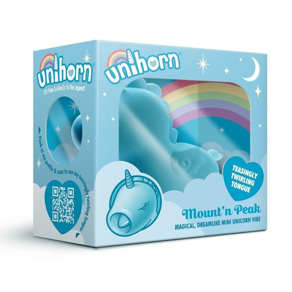 Unihorn Mountn Peak Twirling Tongue Unicorn Vibe|Kit View|"Complete pleasure system - kit view"