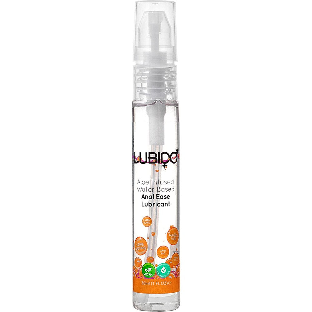 Lubido ANAL 30ml Paraben Free Water Based Lubricant|Front View|"anal lubricant-front view adult toys direct"|
