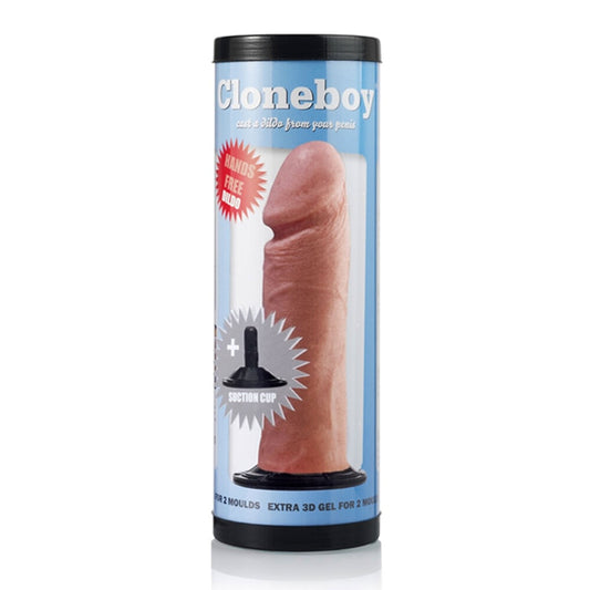 Cloneboy Cast Your Own Personal Dildo With Suction Cup|Front View|"suction design - front view"