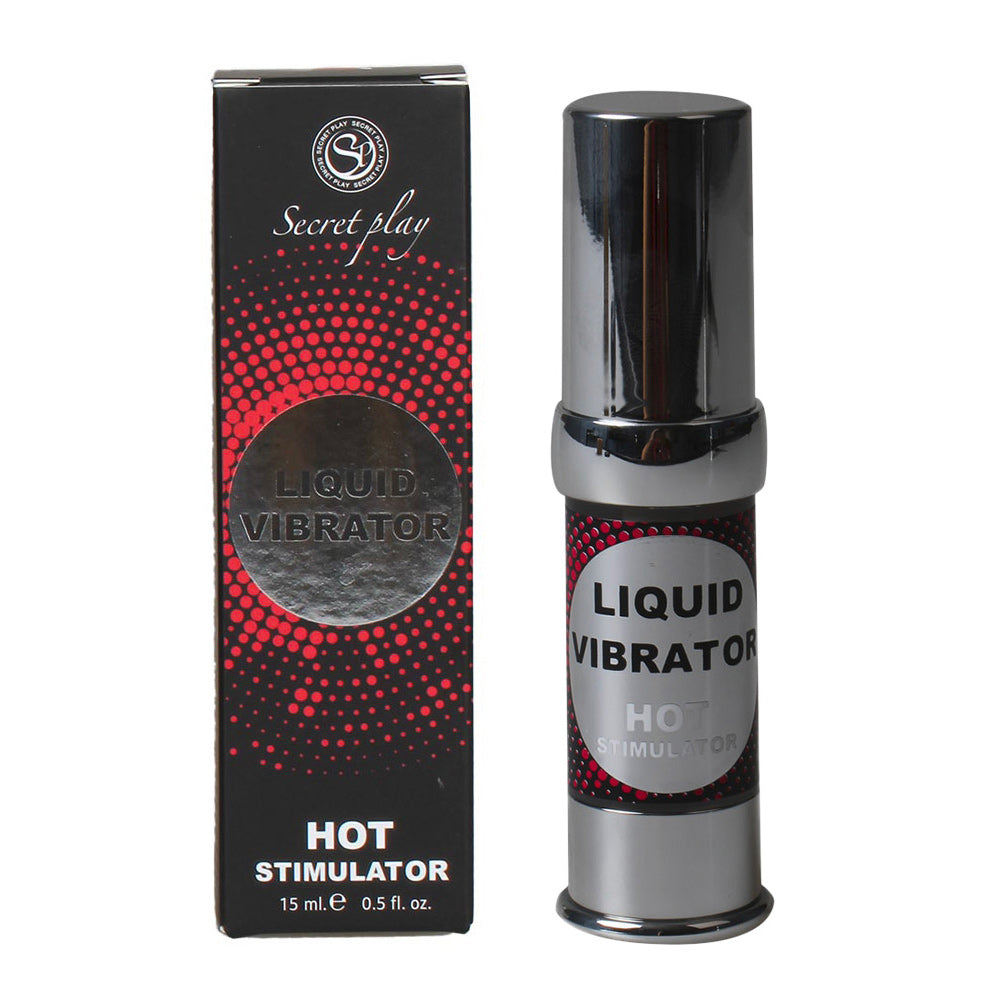 Liquid Vibrator Hot Stimulator Gel|Front View|"hot stimulator-front view adult toys direct"|