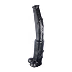 Hunglock Mega Stallion Dildo|Side View|"mega stallion dildo - side view"
