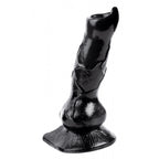 Animhole Maltese Dog Dildo|Front View|"maltese fantasy dildo - front view"