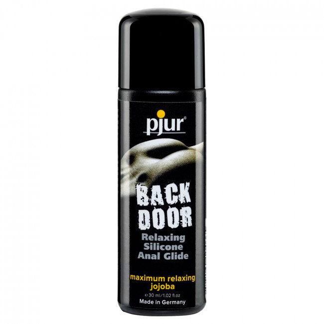 Pjur Backdoor Transparent 30ml|Front View|"backdoor formula-front view adult toys direct"|