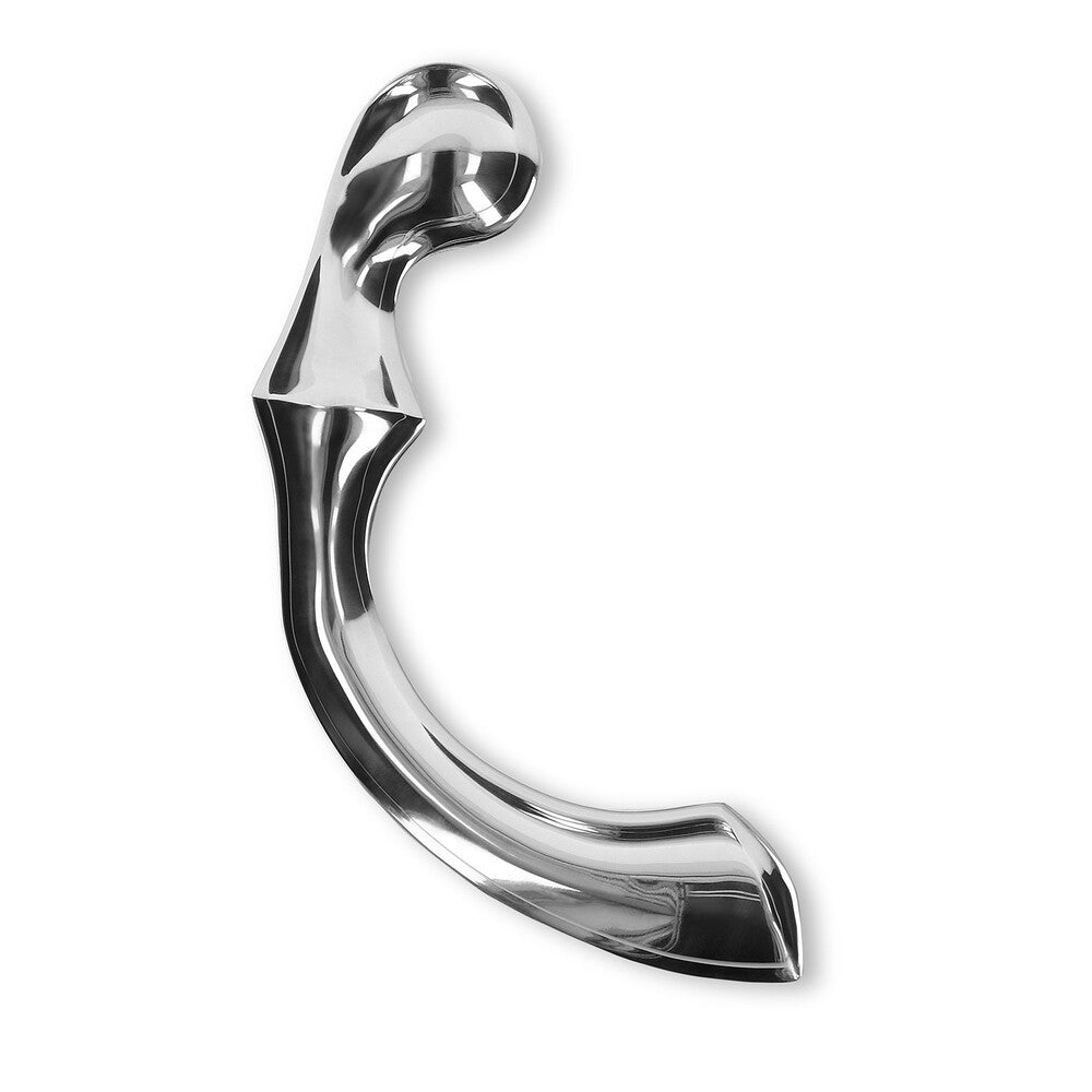 Playhouse-Ribbed-Pleasure-Steel-Wand|Front View|"steel wand-front view"