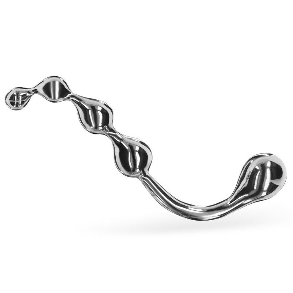 Playhouse-Flow-And-Bulb-Pleasure-Steel-Wand|Side View|"ergonomic design-side view"