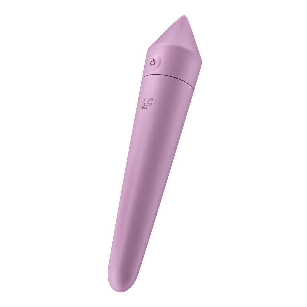 Satisfyer-Ultra-Power-Bullet-8-With-App-Control-Lilac|Front View|"app controlled bullet lilac powerful-front view"