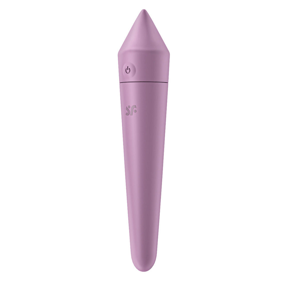 Satisfyer-Ultra-Power-Bullet-8-With-App-Control-Lilac|Side View|"smart pleasure design-side view"