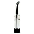 Lady-Finger-Mini-Vibrator-Silver|Front View|"silver mini vibrator classic-front view"
