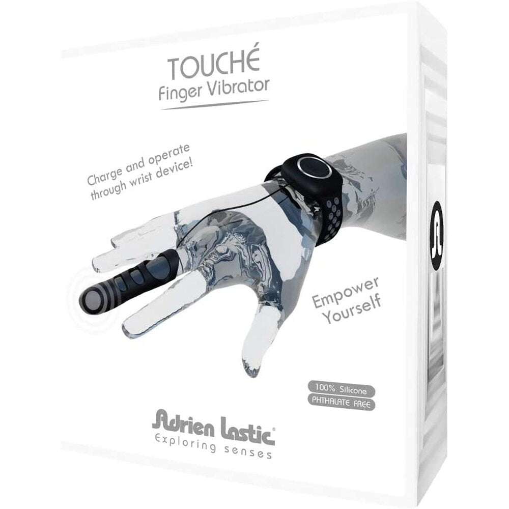 Adrien Lastic Touche Finger Vibrator | Package | "complete pleasure kit - package view"
