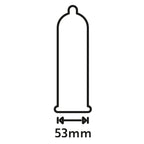 Secura Condoms 48 Pack Extra Feel|Detail View|"feel details-detail view"|