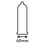 Secura Condoms 48 Pack Extra Large|Detail View|"large details-detail view"|