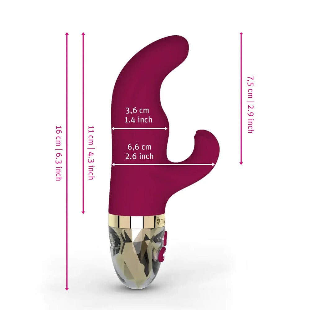 Mystim-Hop-Hop-Bob-Vibrator|Side View|"ergonomic pleasure design-side view"