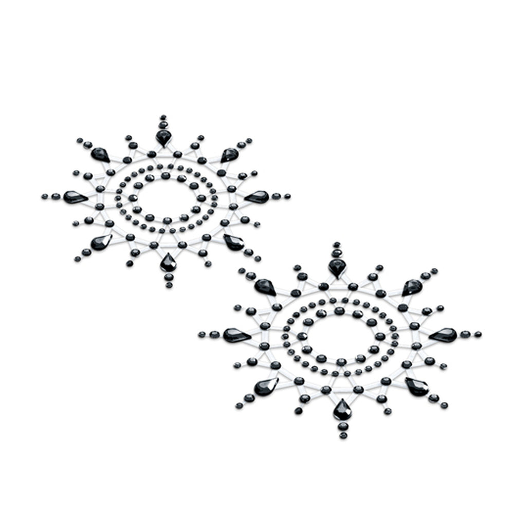 Petits-Joujoux-Gloria-Nipple-And-Vagina-Pasties-Black|Back-View|"pasties-adhesive-back-view"