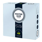 Mister Size 49mm Your Size Pure Feel Condoms 36 Pack|Front View|"condom design-front view"|
