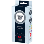 Mister Size 60mm Your Size Pure Feel Condoms 10 Pack|Front View|"condom design-front view"|