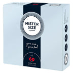 Mister Size 60mm Your Size Pure Feel Condoms 36 Pack|Front View|"condom design-front view"|