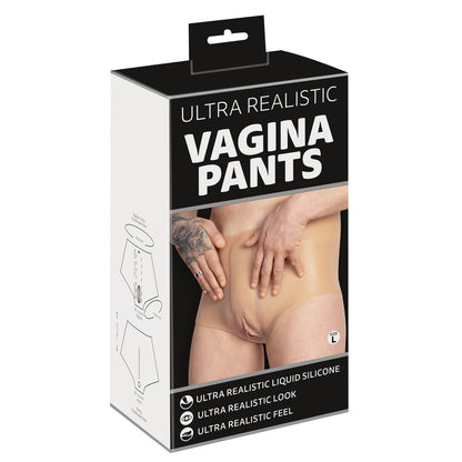 Ultra Realistic Vagina Pants|Back View|"quality build - back view"