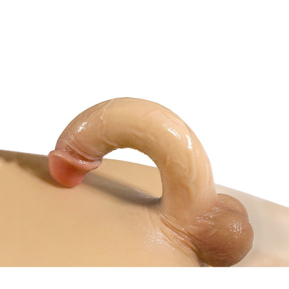 Ultra Realistic Penis Pants|Side View|"pants features-side view"|