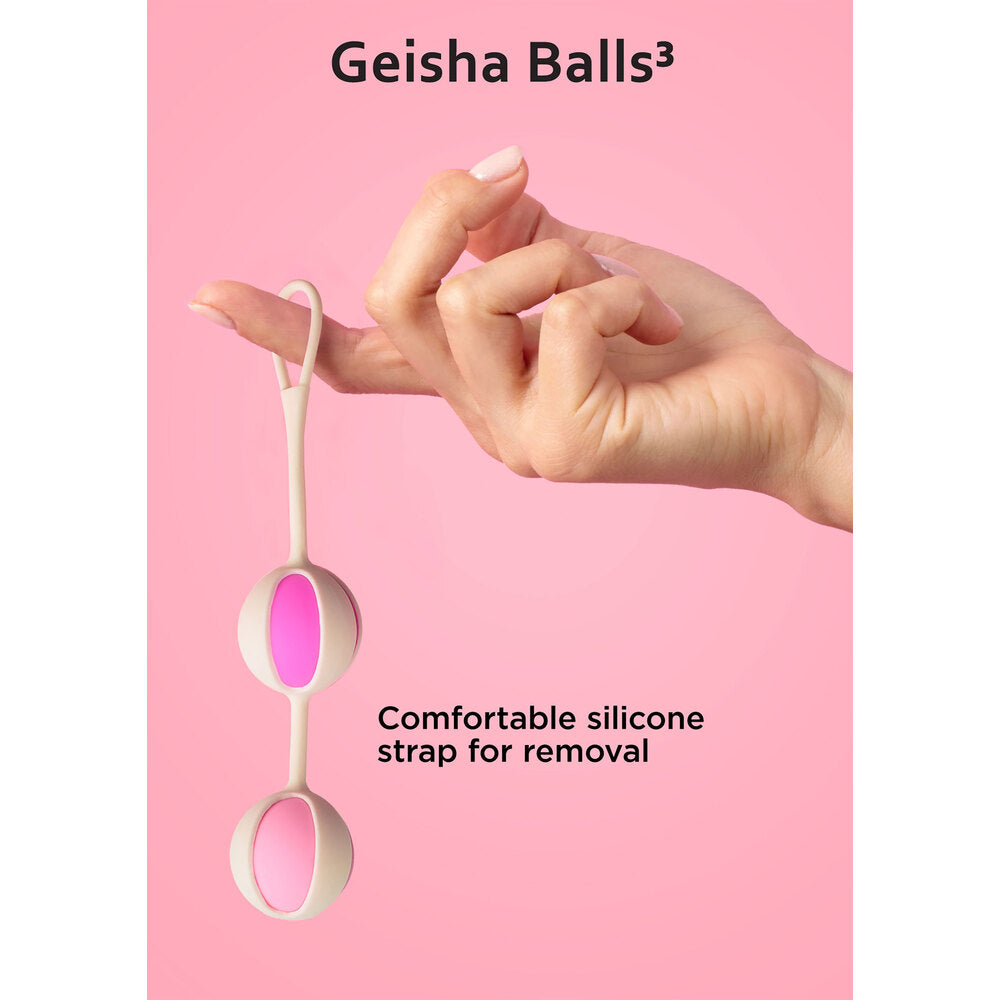 G-Vibe-Geisha-Balls3|Side View|"dual ball design-side view"