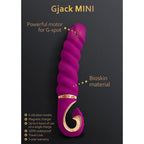 G-Vibe-Gjack-Mini-Vibrator|Detail View|"multi-speed control panel-detail view"