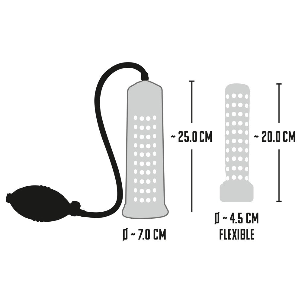 Pumped Automatic Rechargeable Luv Pump|Detail View|"Advanced vacuum system with safety features - detail view"