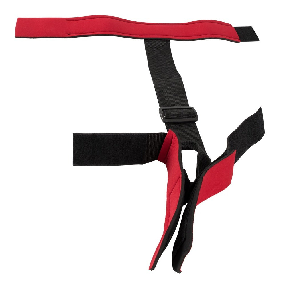Neck And Wrist Restraint Set|Side View|"restraint detail system-side view adult toys direct"|