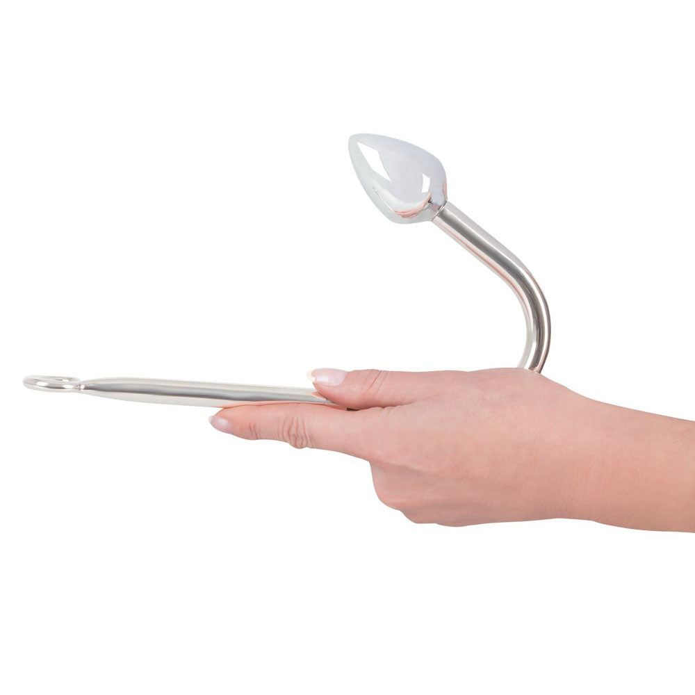 Aluminum Bondage Hook|Back View|"mounting system-back view adult toys direct"|