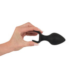 Black-Velvet-Silicone-Three-Piece-Anal-Training-Set|Detail View|"product features-detail view"