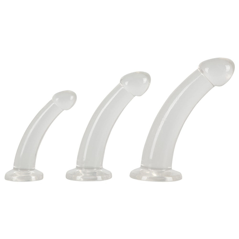 Three-Piece-Crystal-Clear-Anal-Training-Set|Front View|"training set-front view"