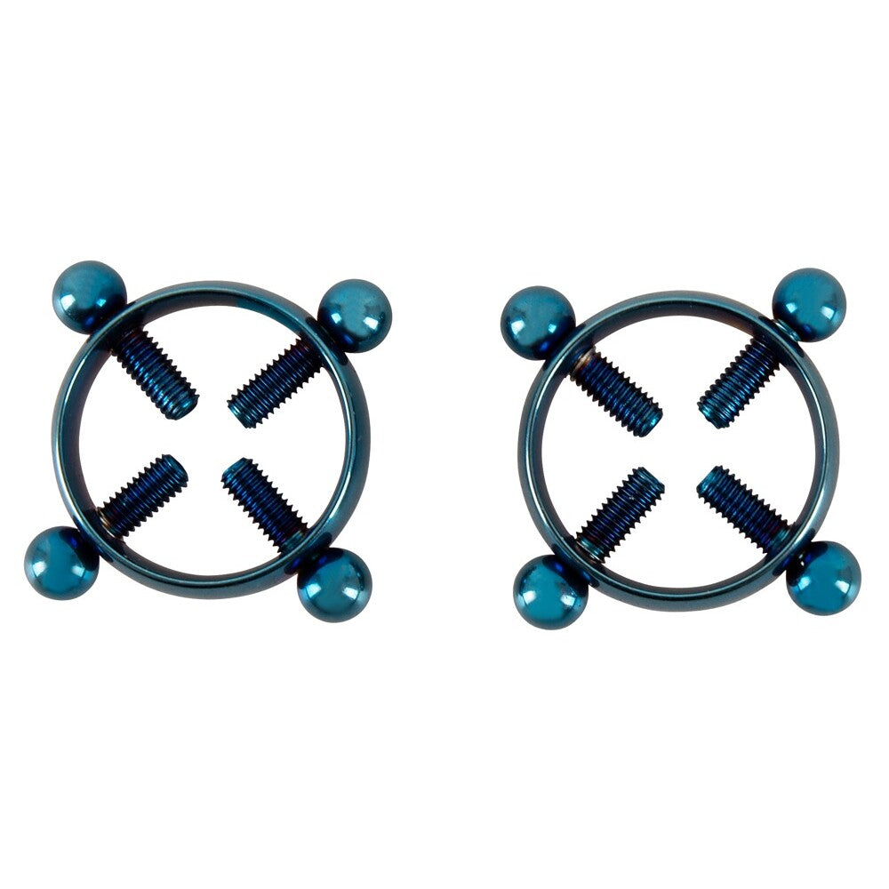 Bad-Kitty-Blue-Moon-Nipple-Jewelery|Front-View|"blue-jewelry-front-view"