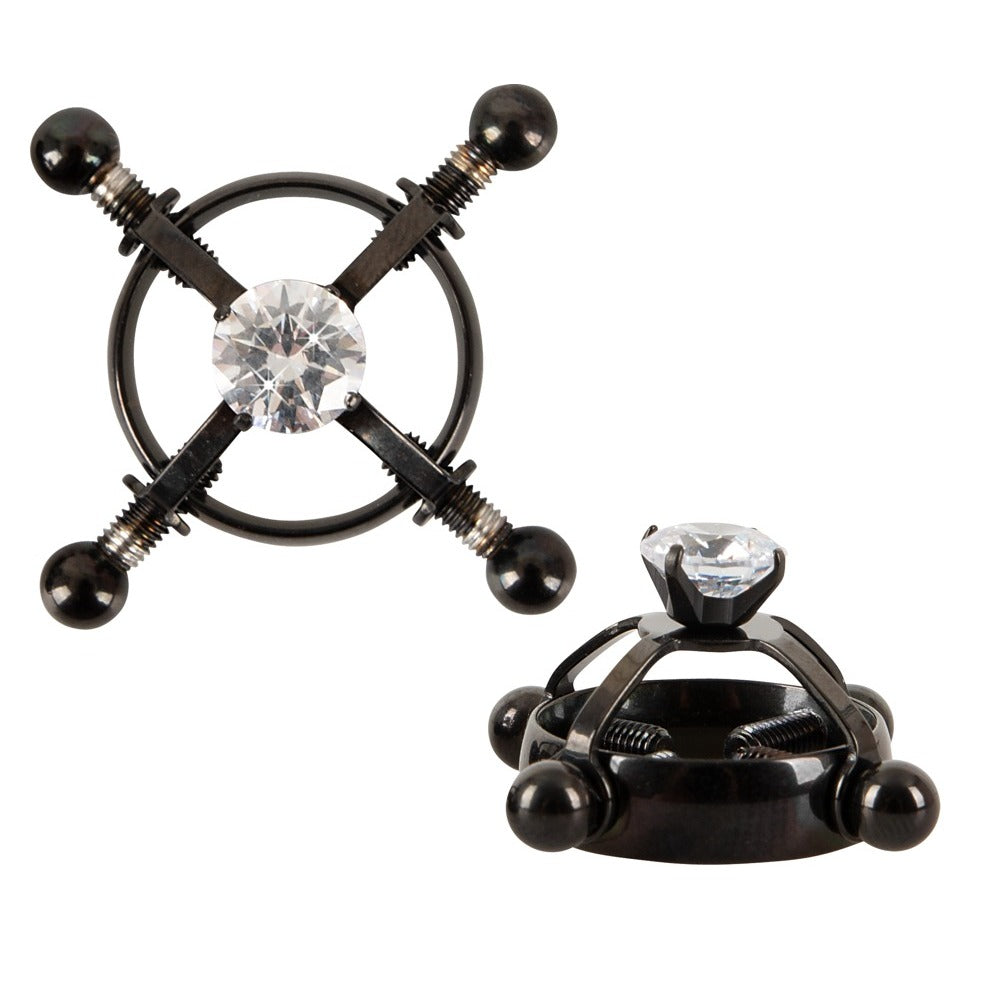 Bad-Kitty-Shiny-Star-Nipple-Jewelery|Side-View|"star-design-side-view"