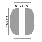 Vibrating And Squeezable Donut Masturbator|Detail View|"surface detail - detail view"