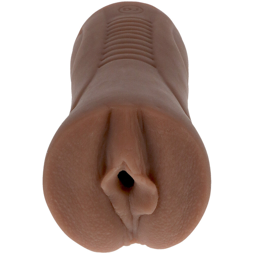 Signature Strokers Honey Gold Pocket Pussy|Front View|"signature design - front view"