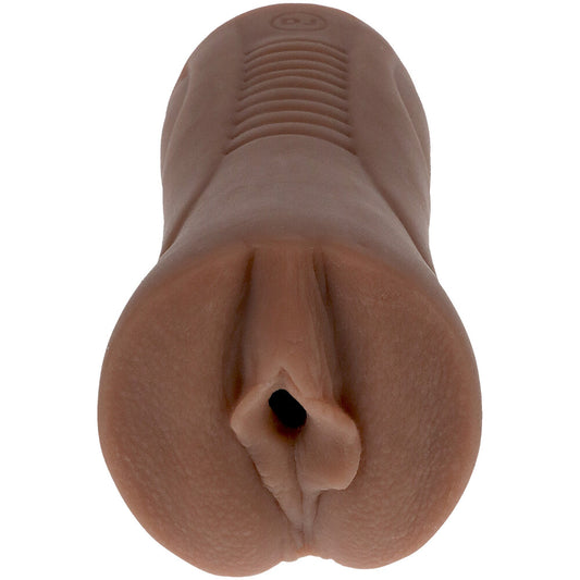 Signature Strokers Honey Gold Pocket Pussy|Front View|"signature design - front view"