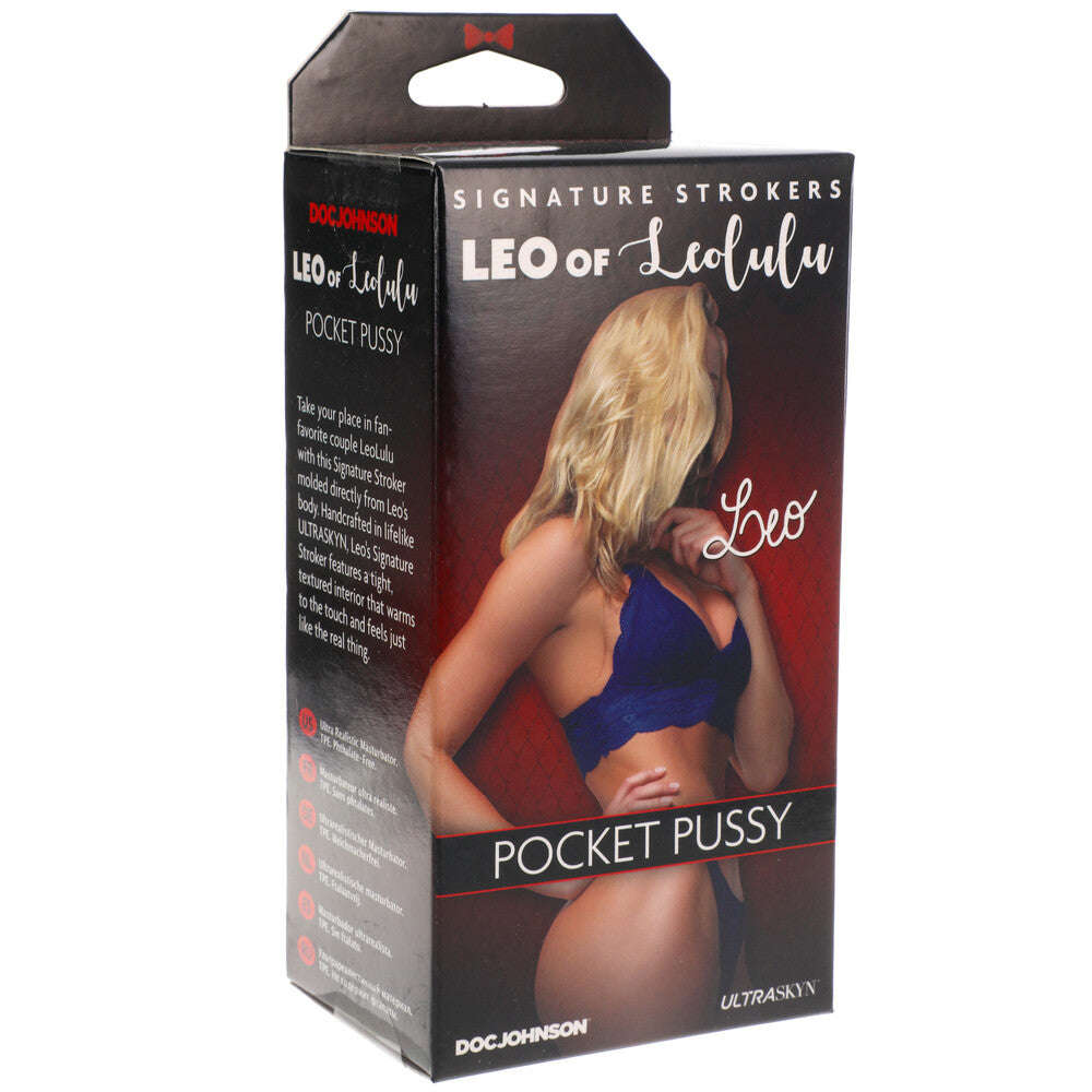 Signature Strokers Leo of Leolulu Pocket Pussy|Back View|"quality build - back view"
