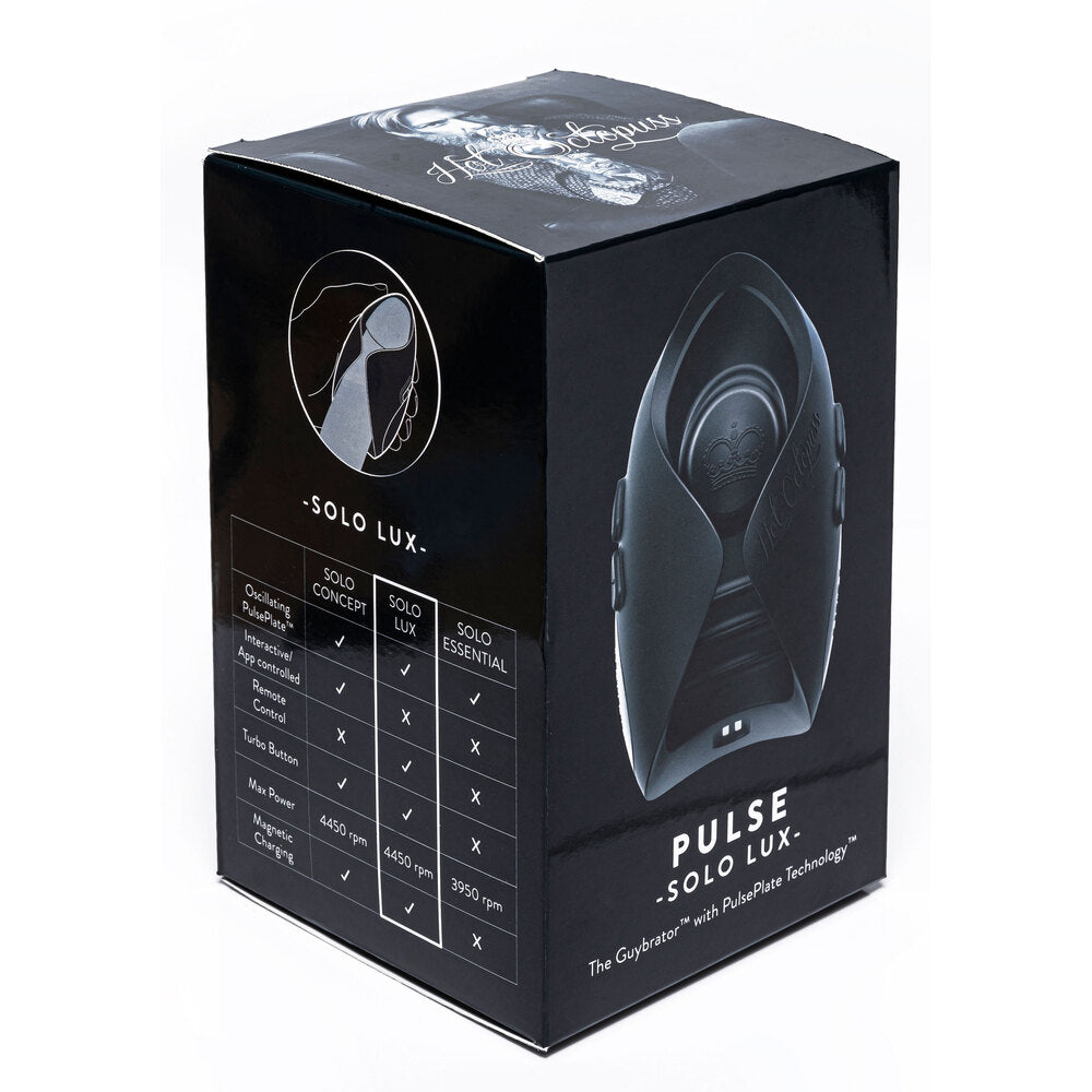 Pulse Solo Lux Guybrator Masturbator With Pulse Plate Tech|Detail View|"surface detail - detail view"