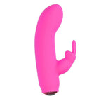 PowerBullet-Alices-Bunny-Silicone-Rechargeable-Rabbit|Front View|"silicone rabbit-front view"