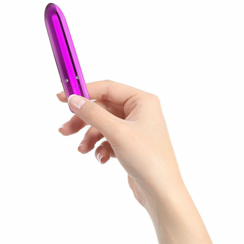 Power-Bullet-Pretty-Point-Rechargeable-Bullet-Vibrator|Detail View|"control features-detail view"