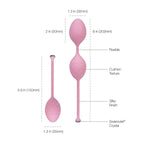 Pillow-Talk-Frisky-Pleasure-Balls|Kit View|"complete training set-kit view"