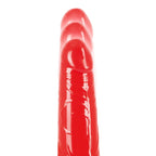Red Push Standard Vibrator|Side View|"vibrator detail - side view"