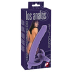 Los Analos Double Delight Vibrating Dildo And Cock Ring|Kit View|"Complete pleasure system - kit view"
