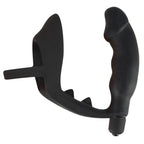 Black-Velvets-Cock-Ring-And-Vibrating-Anal-Plug|Front View|"dual function device-front view"