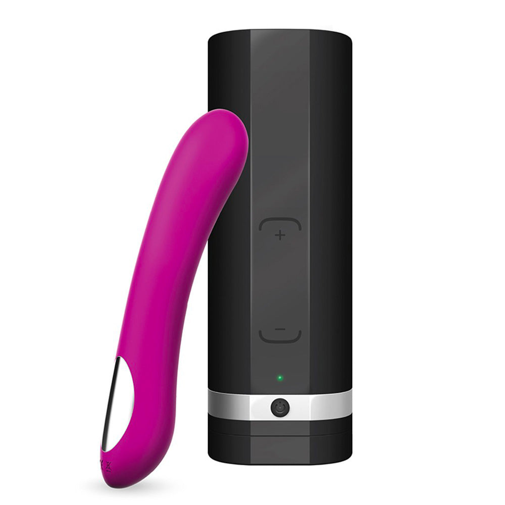 Kiiroo Onyx 2 and Pearl 2 Couple set|Front View|"interactive couples set - front view"