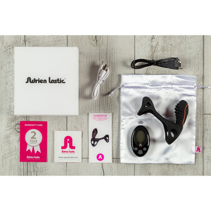 Adrien Lastic Gladiator Remote Controlled Vibrating Cock Ring|Detail View|"surface detail - detail view"