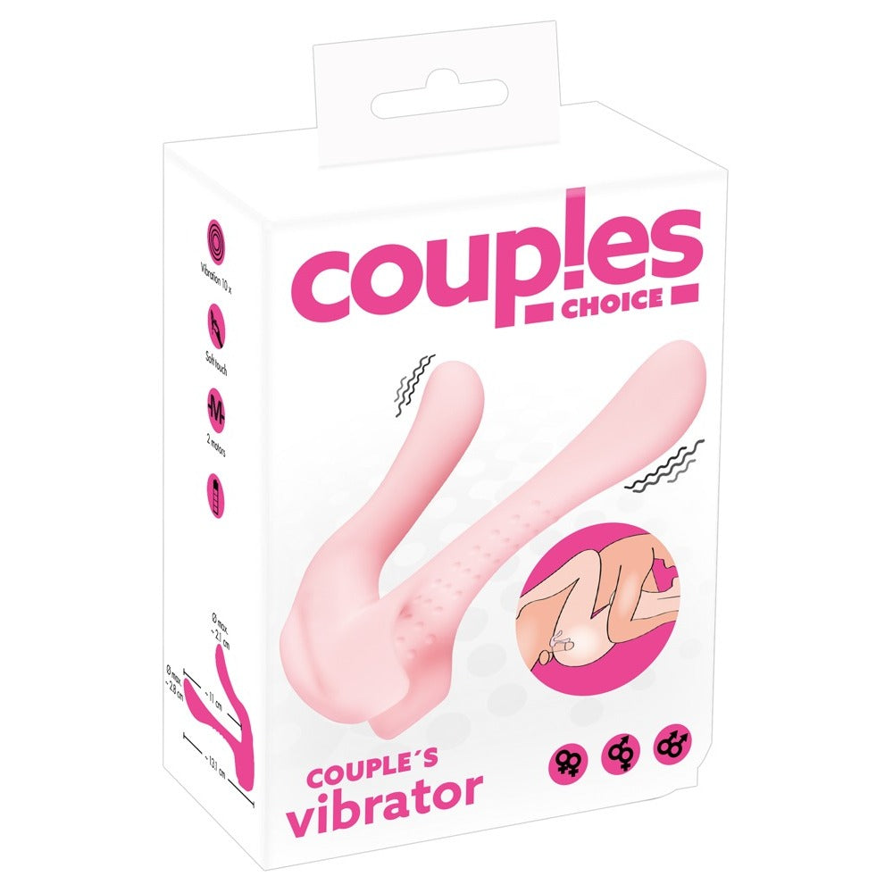 Couples-Choice-Rechargeable-Couples-Vibrator|Kit View|"complete couples pleasure kit-kit view"