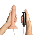 Strap On Me Silicone Squirting Cum Dildo Large|Front View|"squirting design - front view"