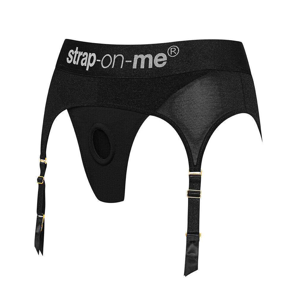 Strap On Me Harness Lingerie Rebel XLarge|Front View|"adjustable design - front view"