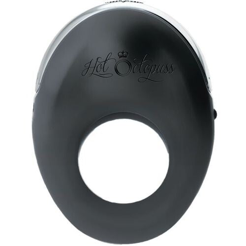 Hot Octopuss Atom Rechargeable Vibrating Cock Ring|Front View|"atom design - front view"